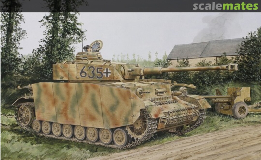 Boxart PzKpfw IV Ausf.H 6611 Dragon