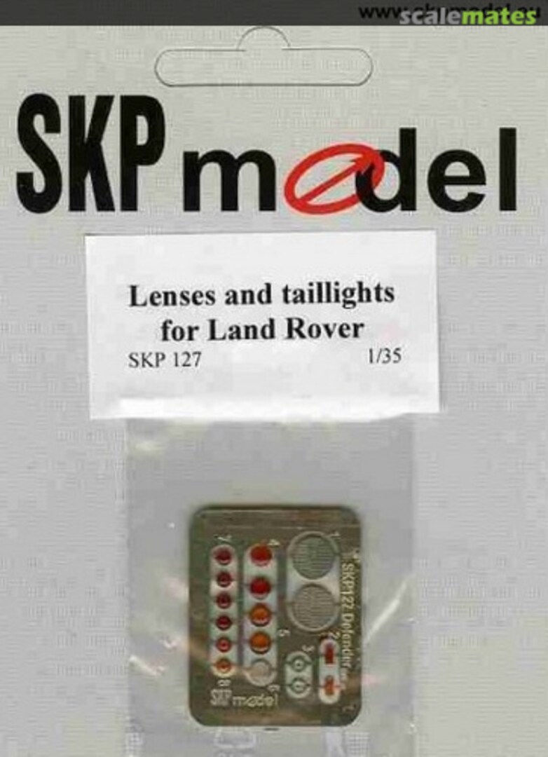 Boxart Lenses and tailights for Land Rover SKP 127 SKP model