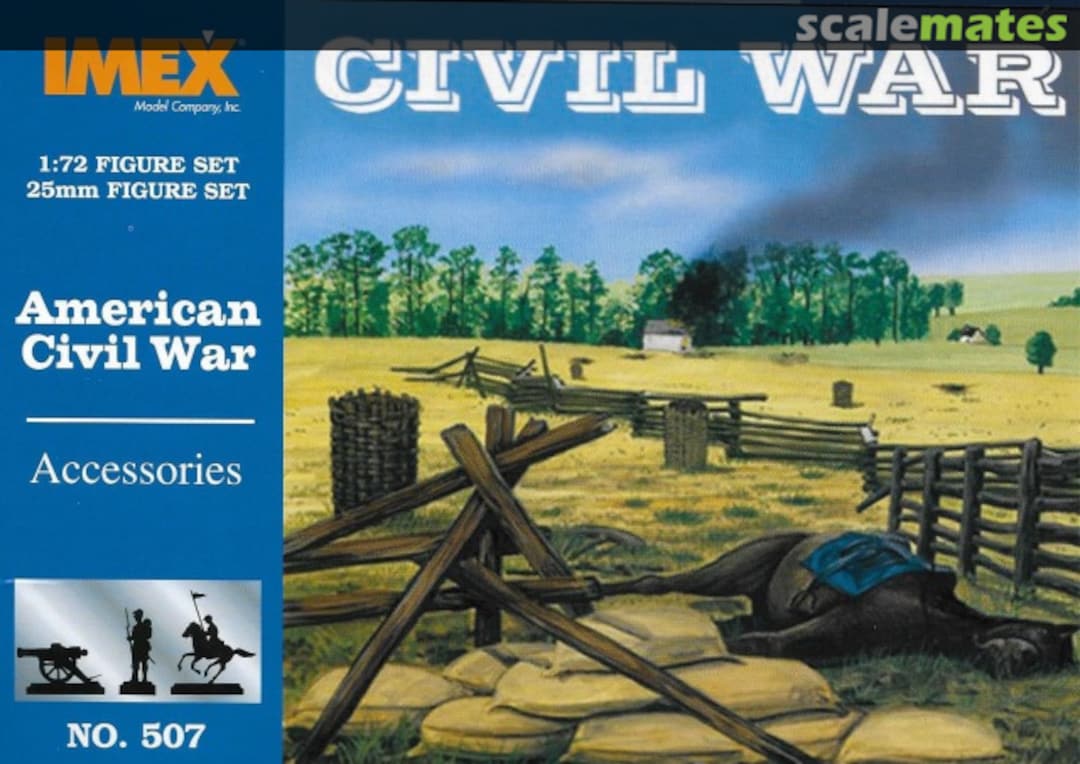 Boxart American Civil War Accessories 507 IMEX