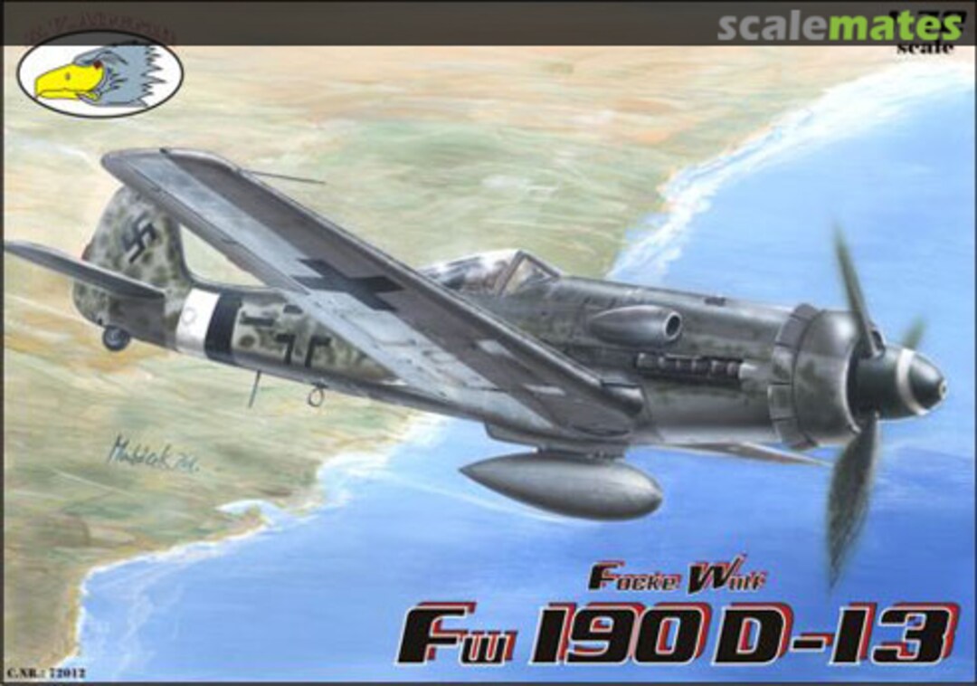 Boxart Focke-Wulf Fw 190 D-13 72013 R.V.Aircraft