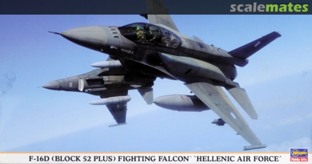 Boxart F-16D (Block 52 Plus) Fighting Falcon `Hellenic Air Force´ 09803 Hasegawa