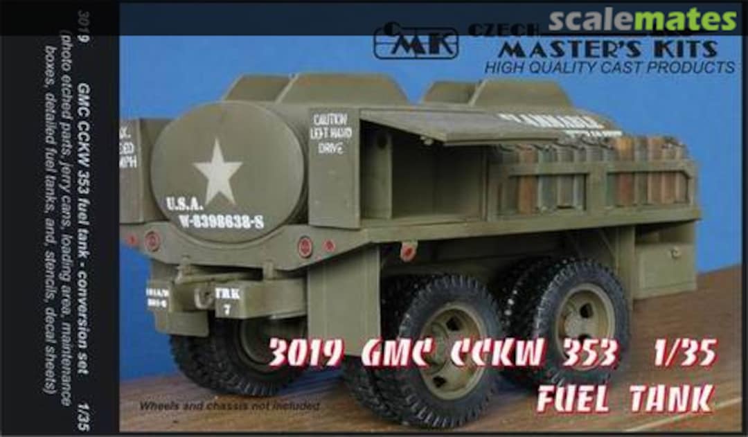 Boxart GMC CCKW 353 fuel tank - conversion set 3019 CMK