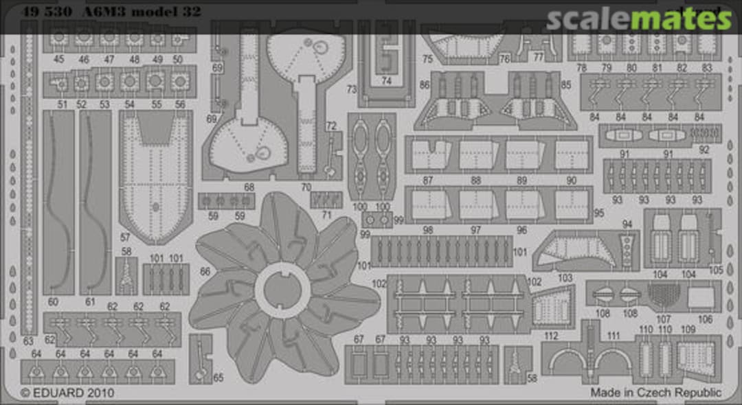 Boxart A6M3 model 32 S.A. 49530 Eduard