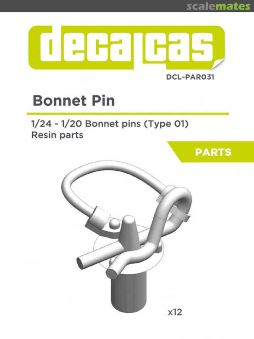 Boxart Bonnet Pin DCL-PAR031 Decalcas