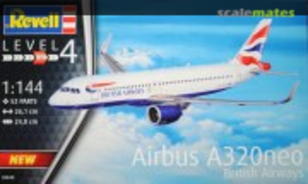 1:144 Airbus A320neo British Airways (Revell 03840)