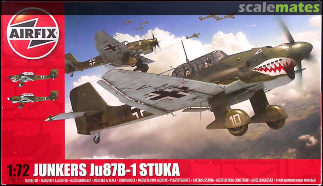 Boxart Junkers Ju87B-1 Stuka A03087A Airfix