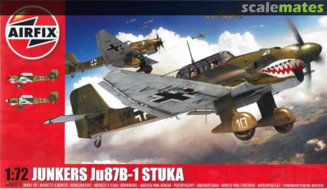 Boxart Junkers Ju87B-1 Stuka A03087A Airfix