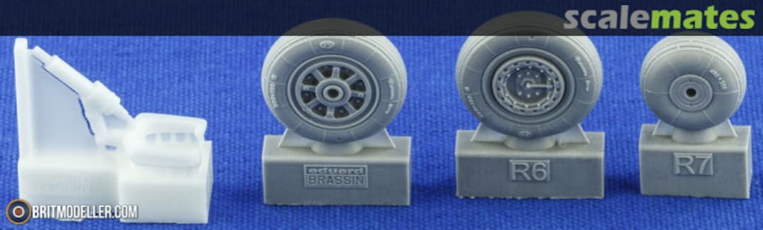 Boxart MiG-15 wheels 648622 Eduard