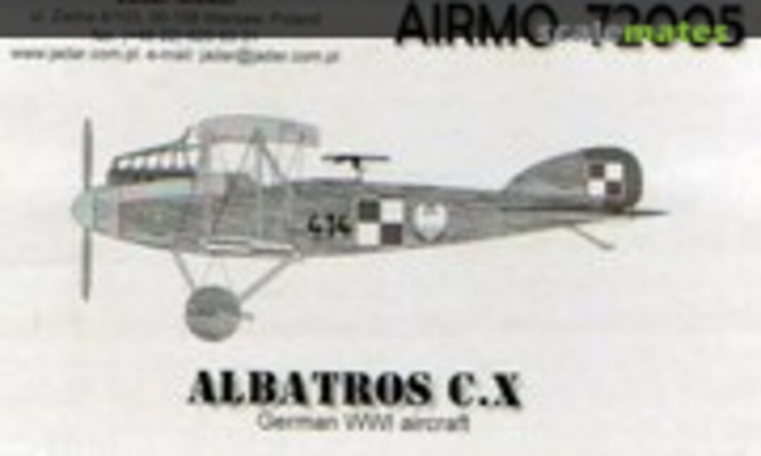 1:72 Albatros C.X (AiRMO 72005)