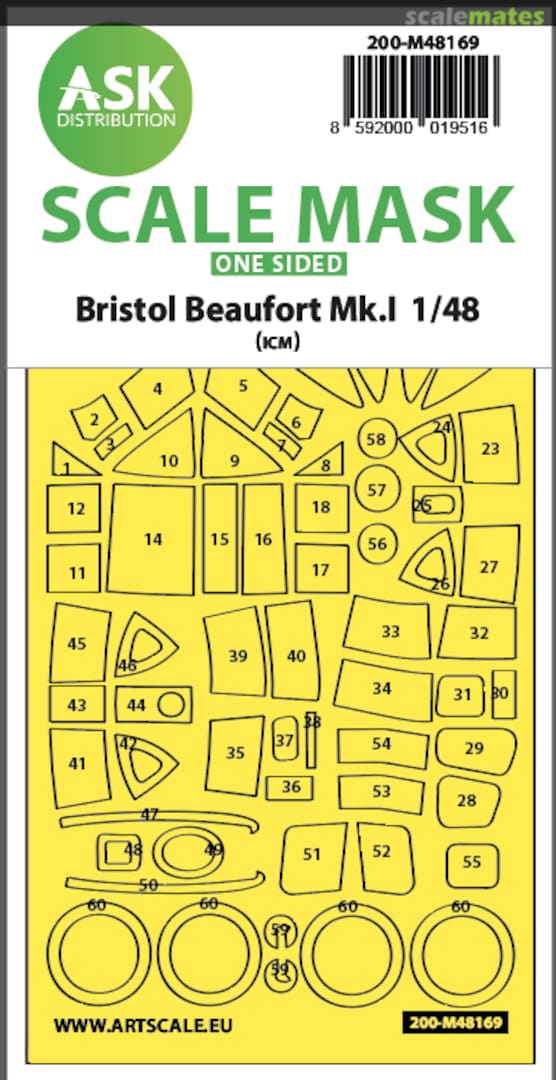 Boxart Bristol Beaufort Mk.I 200-M48169 ASK