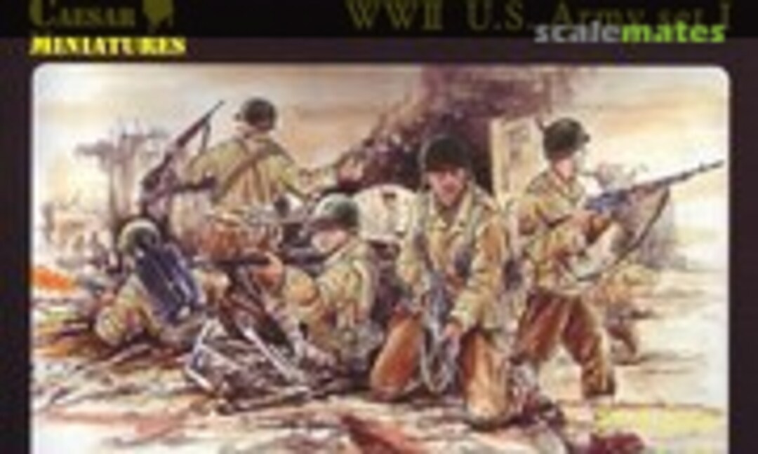 1:72 WWII US Army Set I (Caesar Miniatures H054)