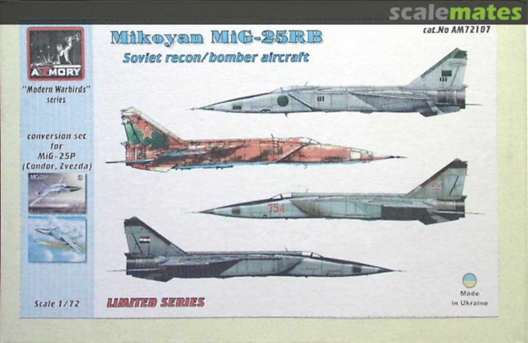 Boxart Mikoyan MiG-25RB AM72107 Armory