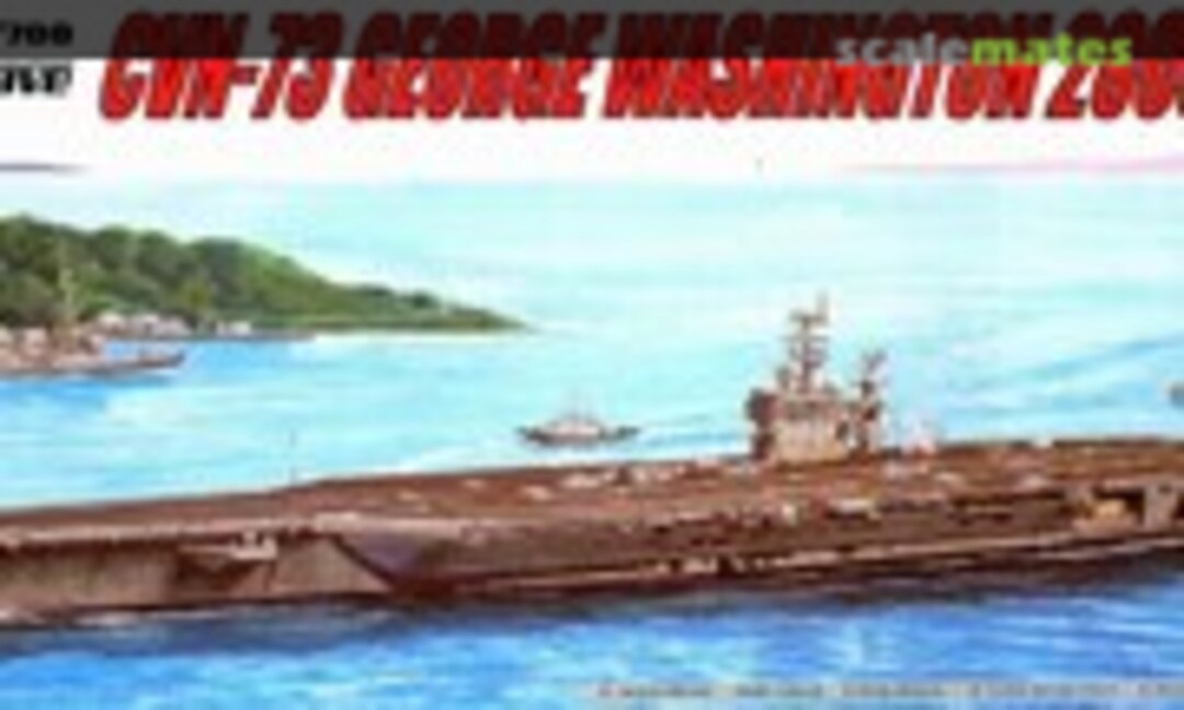 1:700 CVN-73 George Washington 2008 (Pit-Road M37)