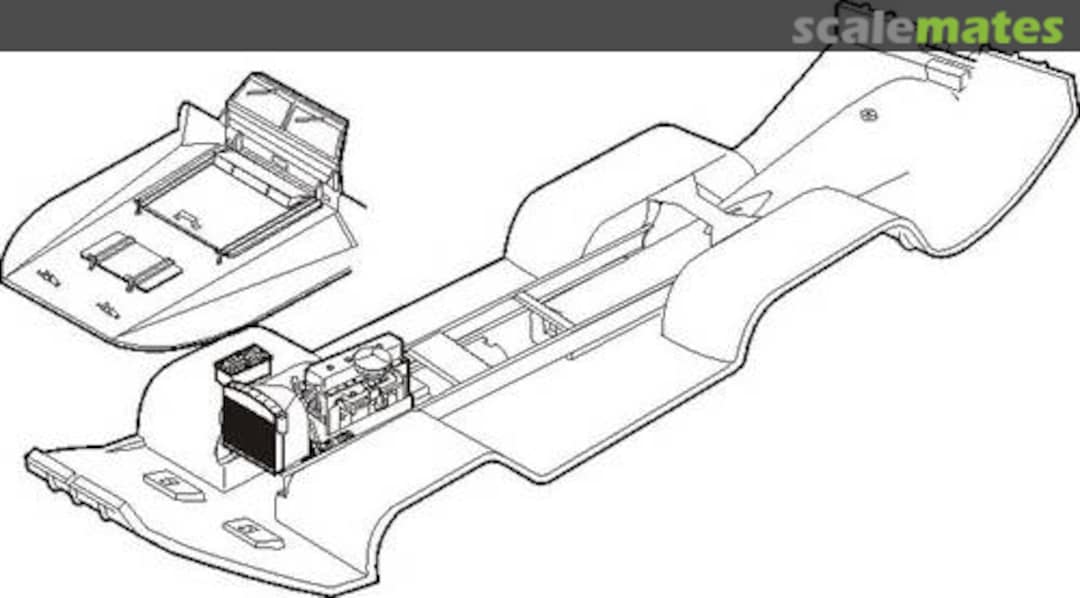 Boxart GMC DUKW-353 Engine Set 3038 CMK