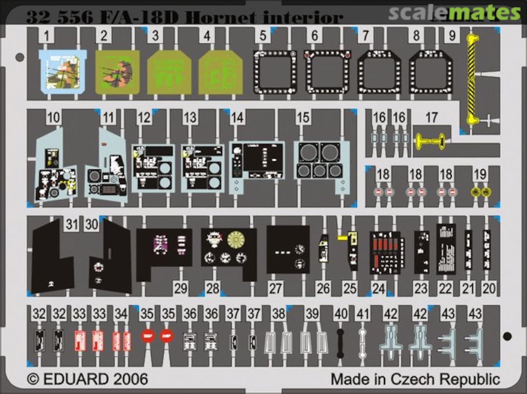 Boxart F-18D interior 32556 Eduard