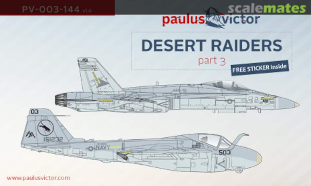 Boxart DESERT RAIDERS PV-003-144 PaulusVictor