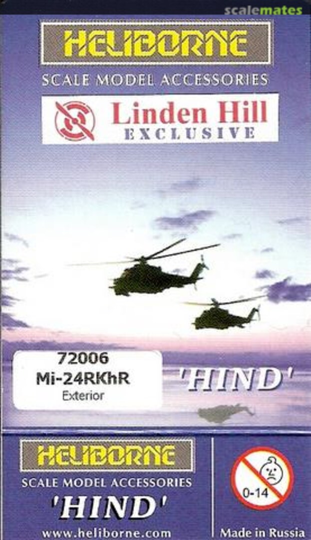 Boxart Mil Mi-24RKhR Hind 72006 Heliborne