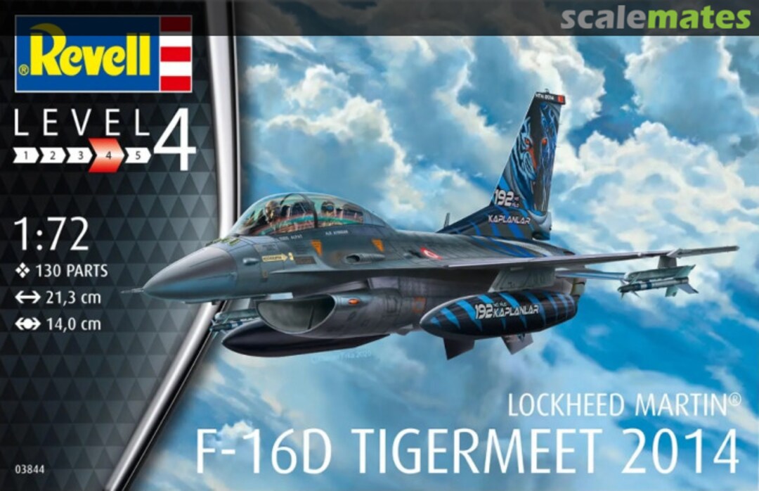 Boxart F-16D 03844 Revell