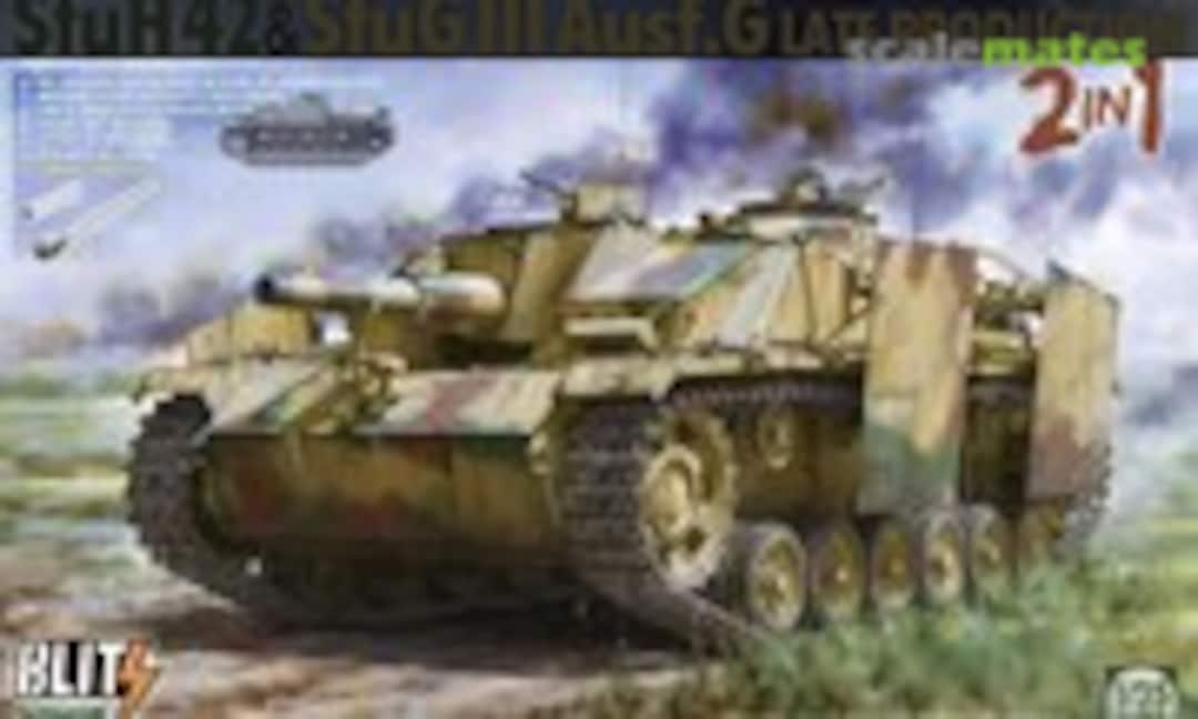 1:35 StuH 42 &amp; StuG III Ausf. G Late Production (Takom 8006)