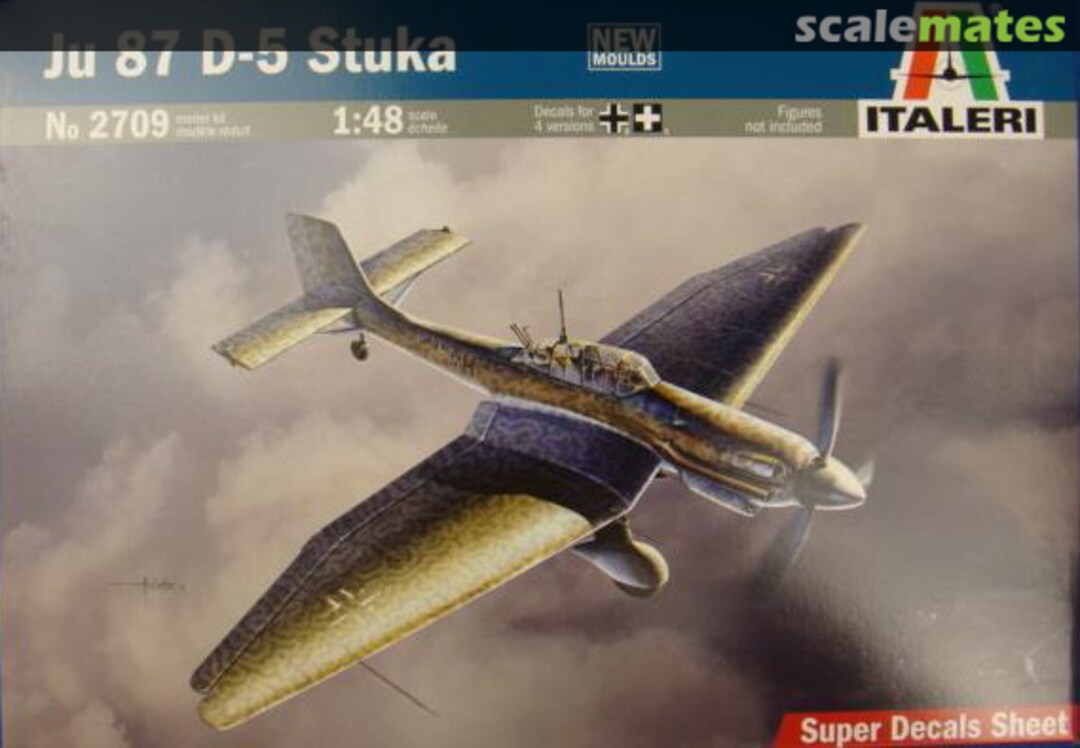 Boxart Ju 87 D-5 Stuka 2709 Italeri