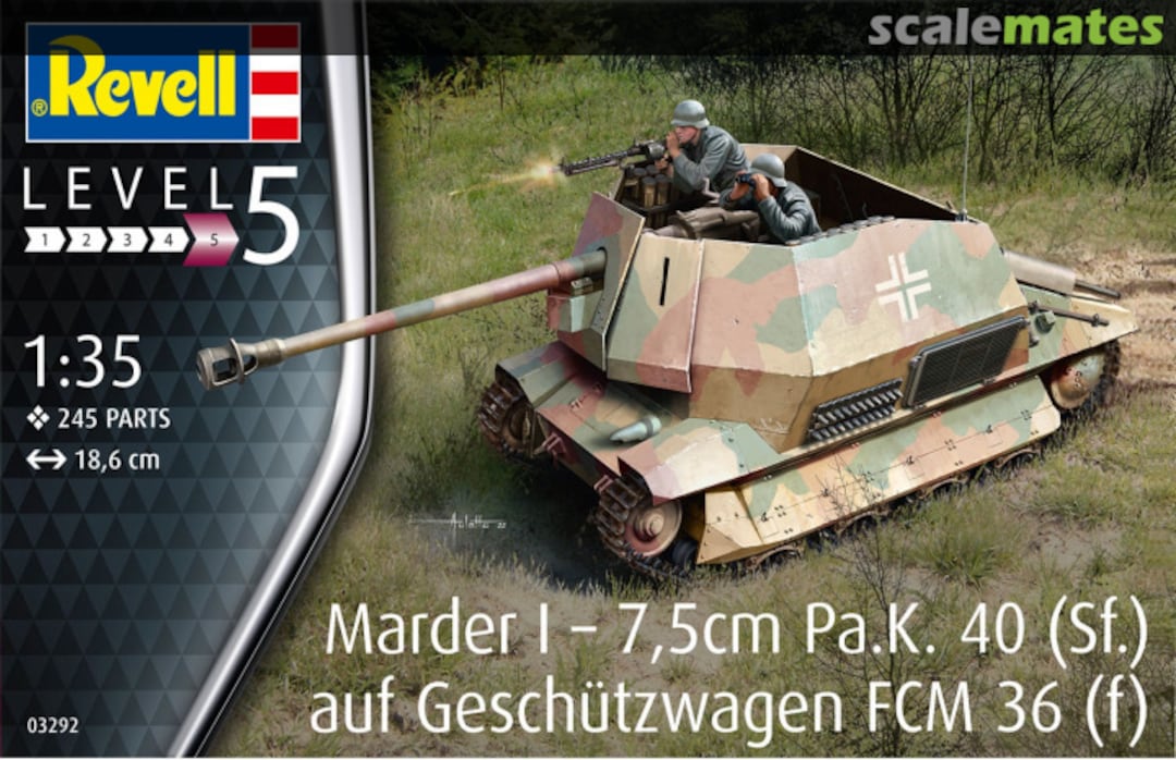 Boxart Marder I 03292 Revell