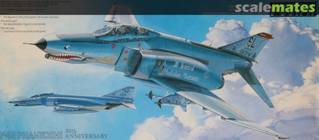 Boxart F-4E Phantom-II 30th Anniversary 26102 Fujimi