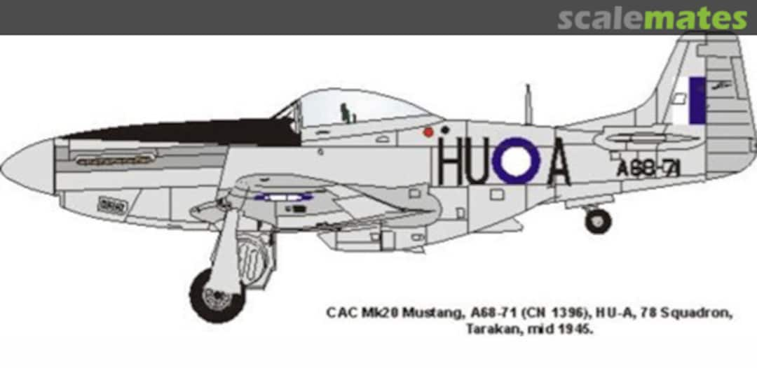 Boxart CAC Mk.20 Mustang RRD7213 Red Roo Models