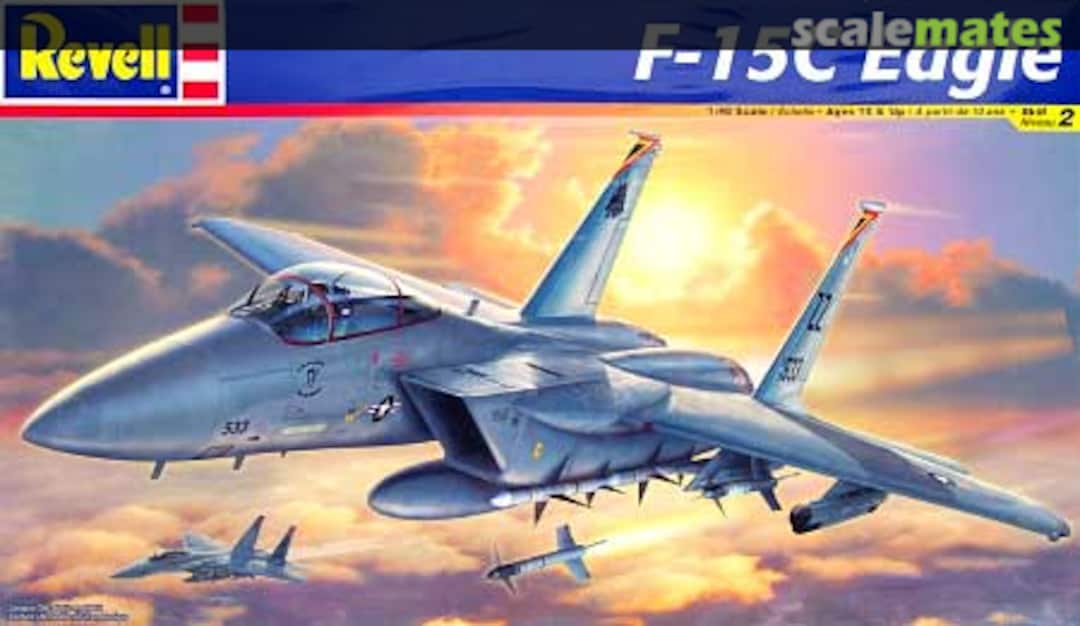 Boxart F-15C Eagle 85-5823 Revell