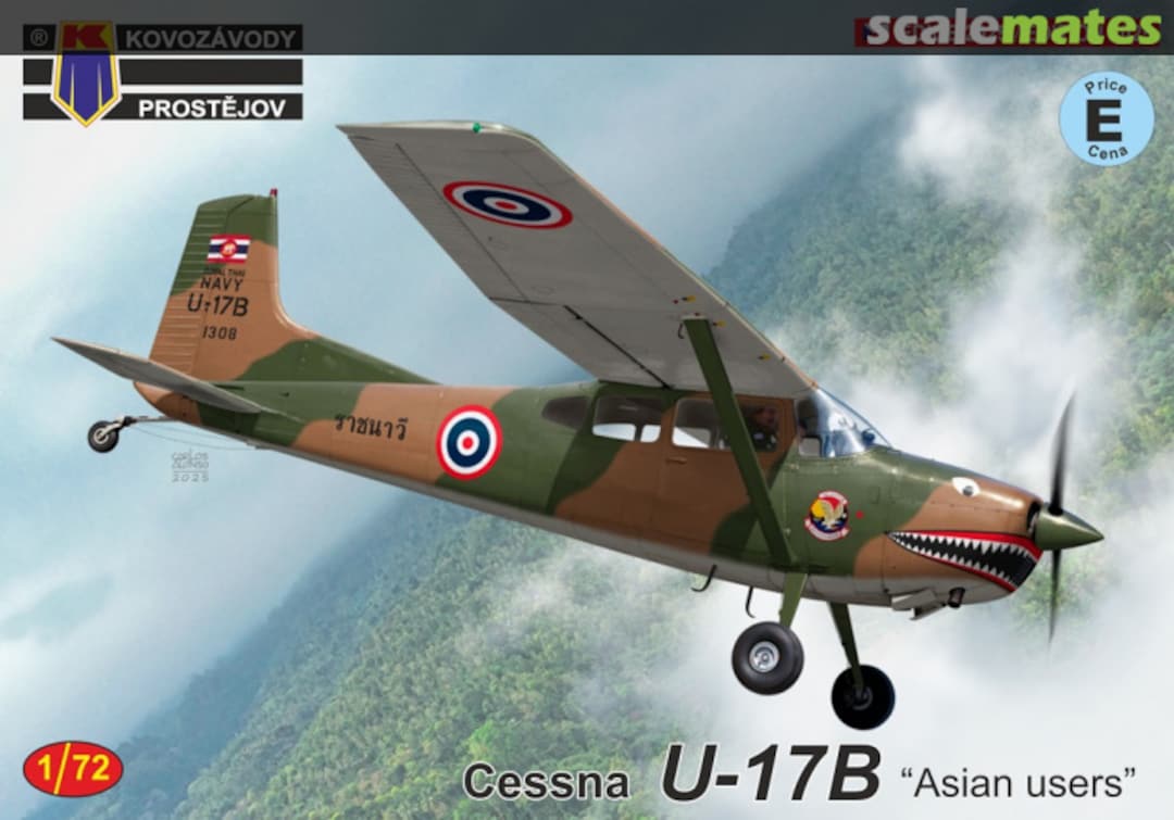 Boxart Cessna U-17B "Asian users" KPM0495 Kovozávody Prostějov