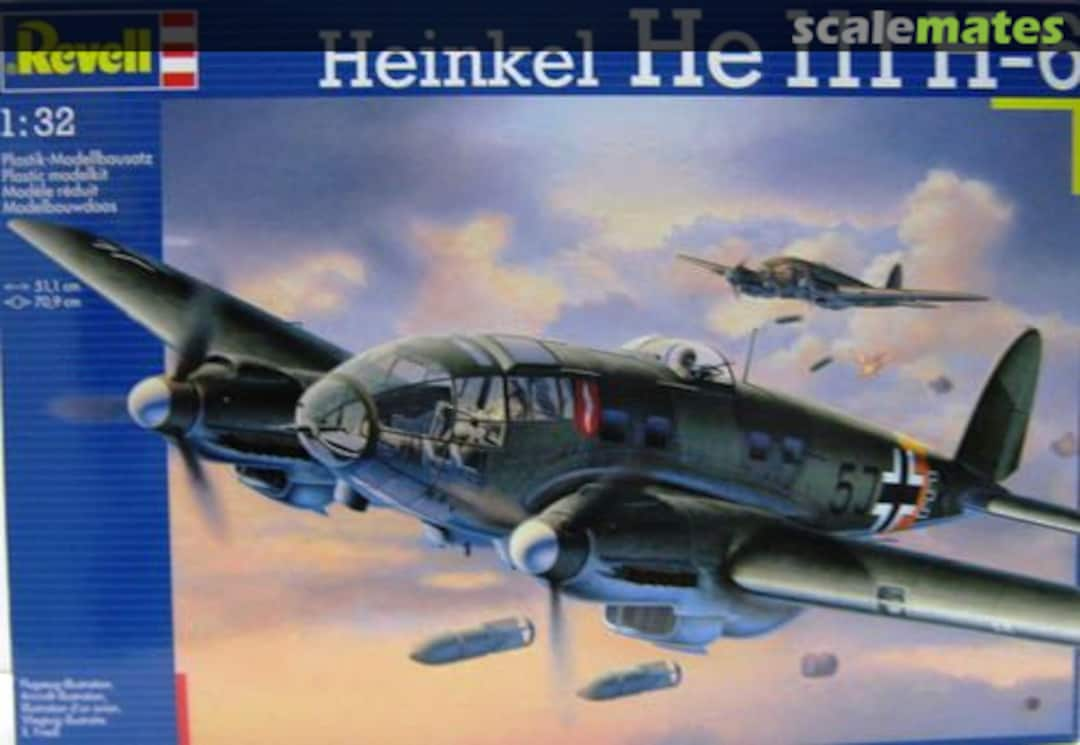 Boxart Heinkel He 111 H-6 04836 Revell