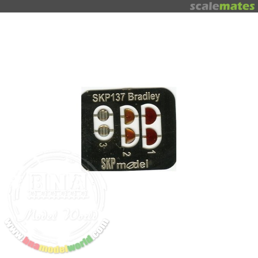 Boxart Lenses and tailights for Bradley -Tamiya- SKP 137 SKP model