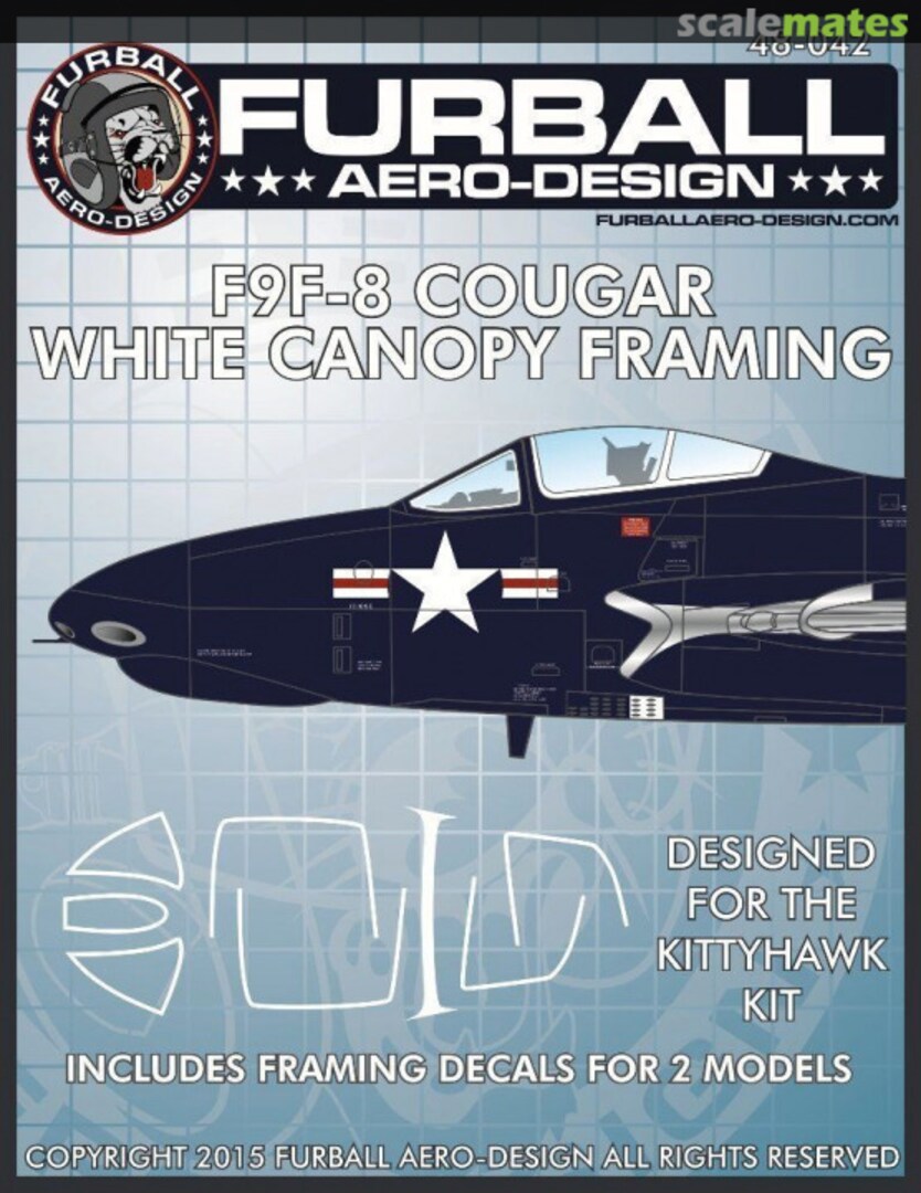 Boxart F9F-8 Cougar 48-042 Furball Aero-Design