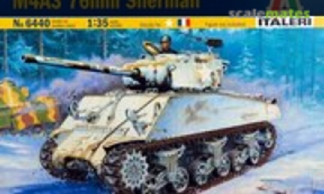 1:35 M4A3 Sherman (Italeri 6440)