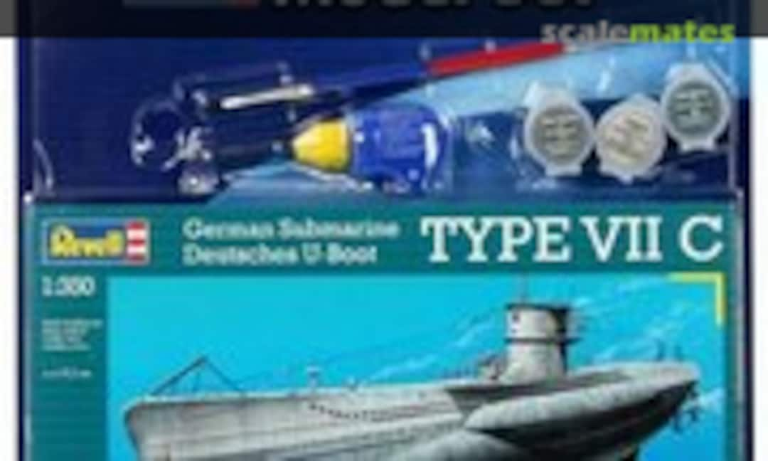 1:350 German Submarine / Deutsches U-Boot Type VII C (Revell 65093)