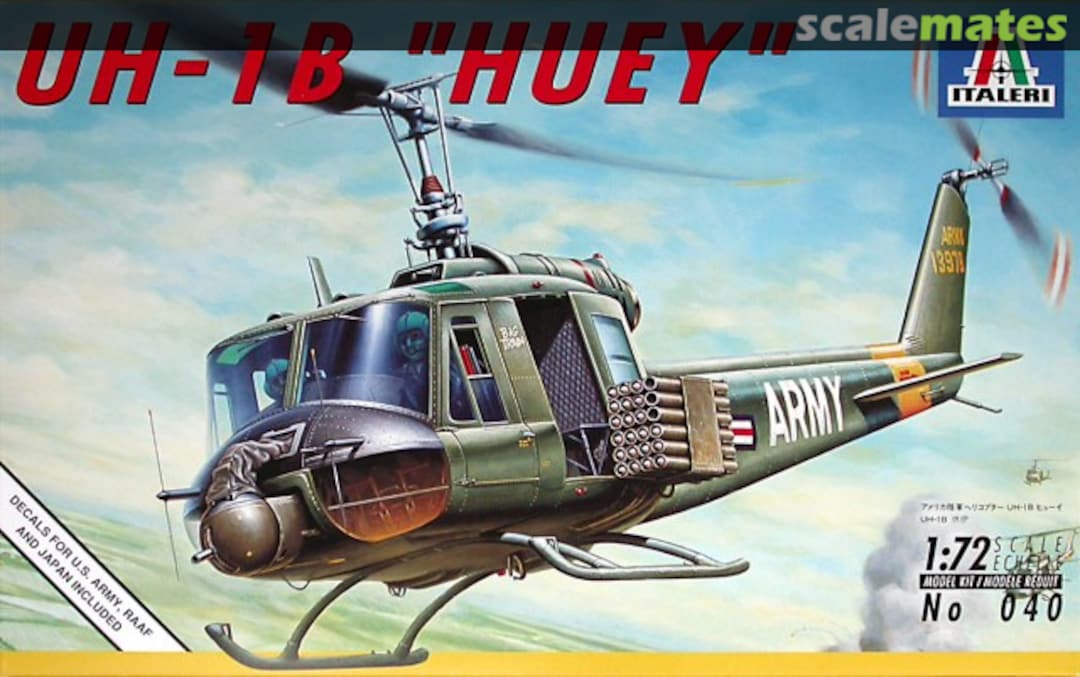 Boxart UH-1B "Huey" 040 Italeri