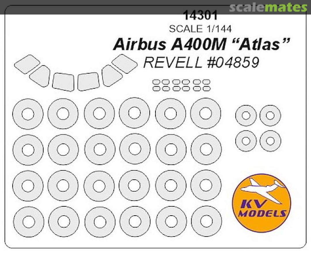 Boxart Airbus A400M “Atlas" 14301 KV Models