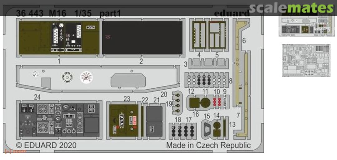 Boxart M16 36443 Eduard