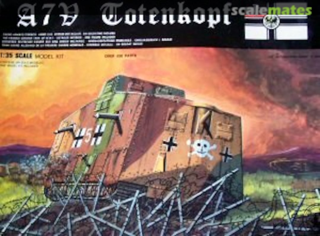 Boxart A7V Totenkopf 106 Tauro Model