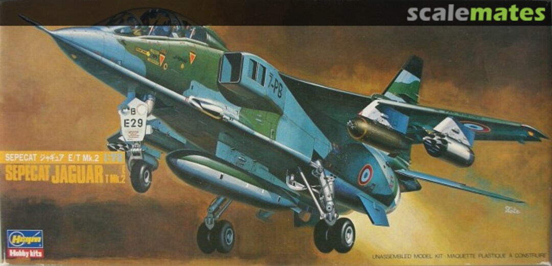 Boxart Sepecat Jaguar E / T Mk.2 803 Hasegawa