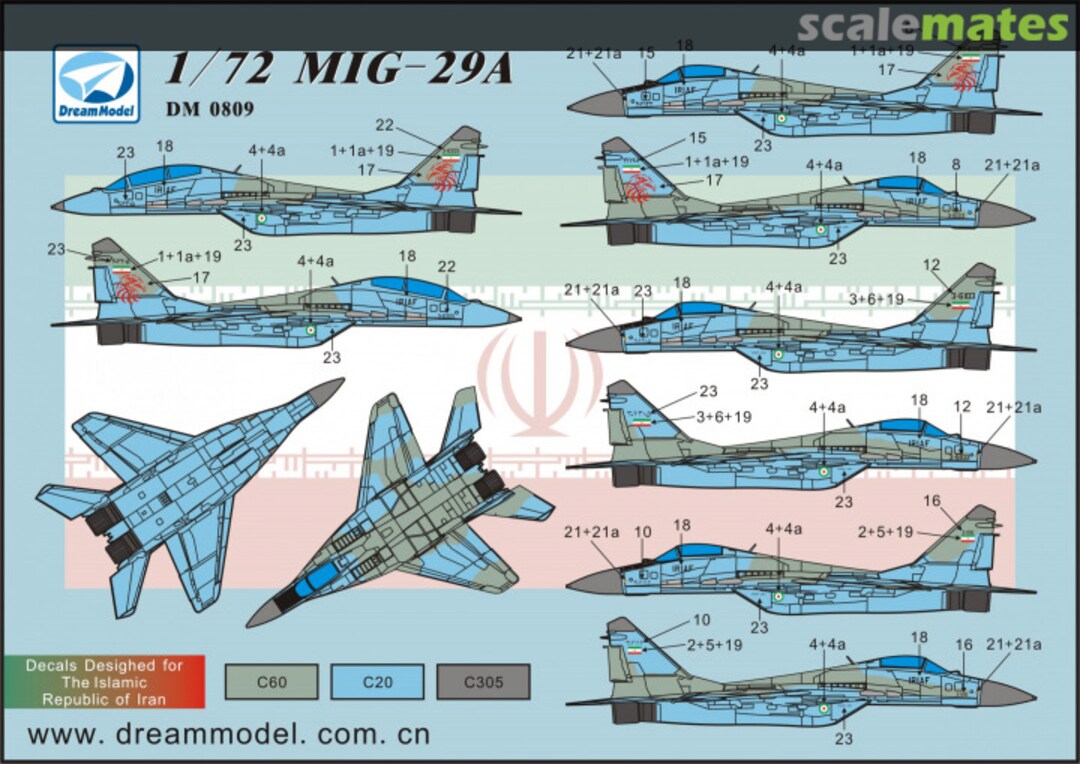 Boxart MiG-29A DM 0809 DreamModel