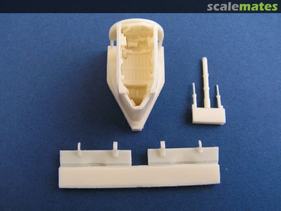 Boxart Upgrade for all Harrier nosewheel bay U48-29 Pavla Models