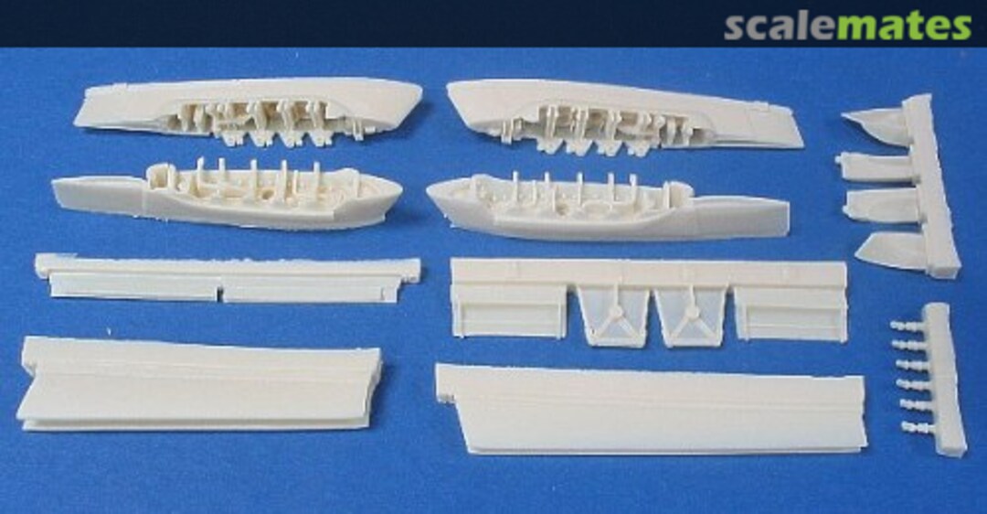 Boxart EA-6 Prowler wingfold and wing spoilers 48141 Paragon Designs