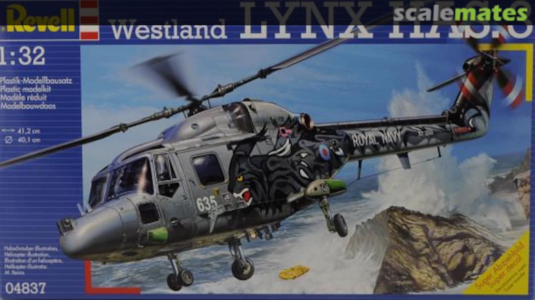 Boxart Westland Lynx HAS. 3 04837 Revell