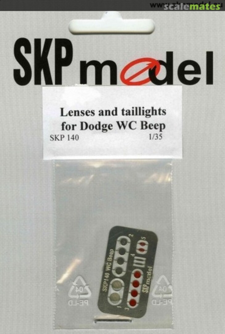 Boxart Lenses and tailights for Dodge WC Beep SKP 140 SKP model