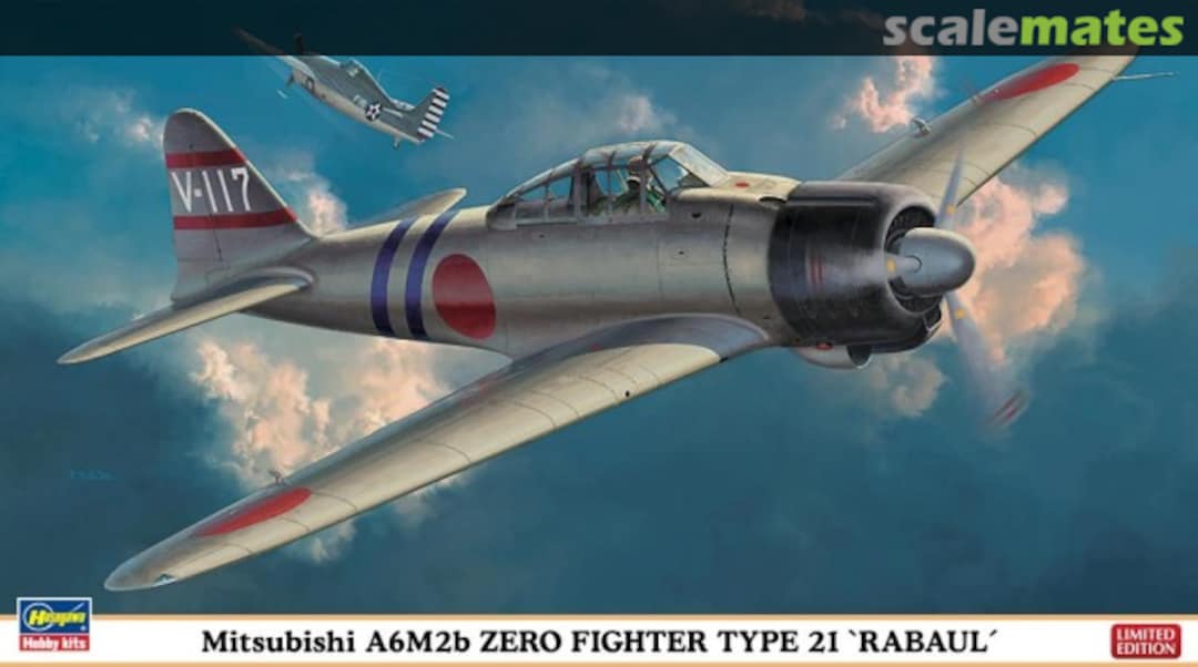 Boxart Mitsubishi A6M2b Zero Fighter Type 21 `Rabaul´ 07359 Hasegawa