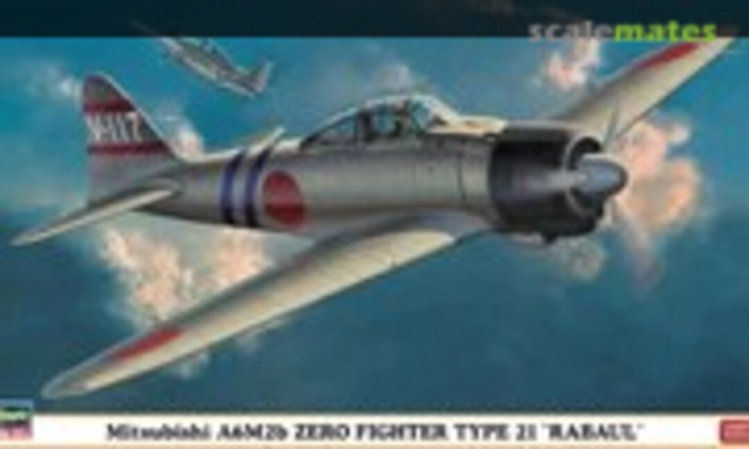 1:48 Mitsubishi A6M2b Zero Fighter Type 21 `Rabaul´ (Hasegawa 07359)