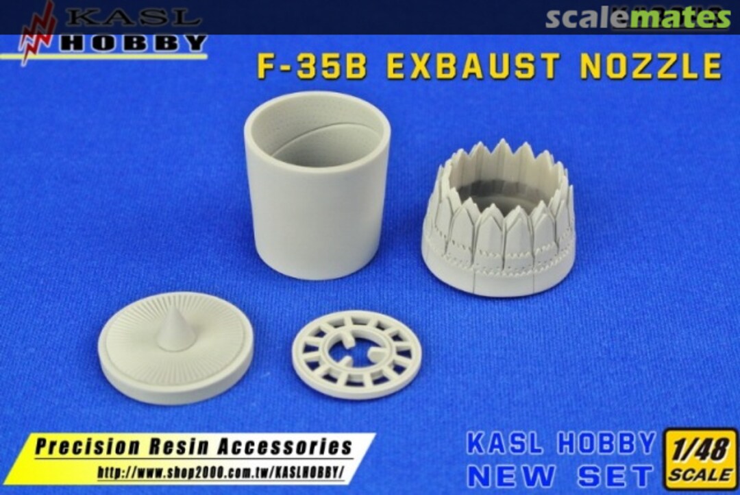 Boxart F-35B STOVL Exhaust Nozzles Set K48046 Kasl Hobby