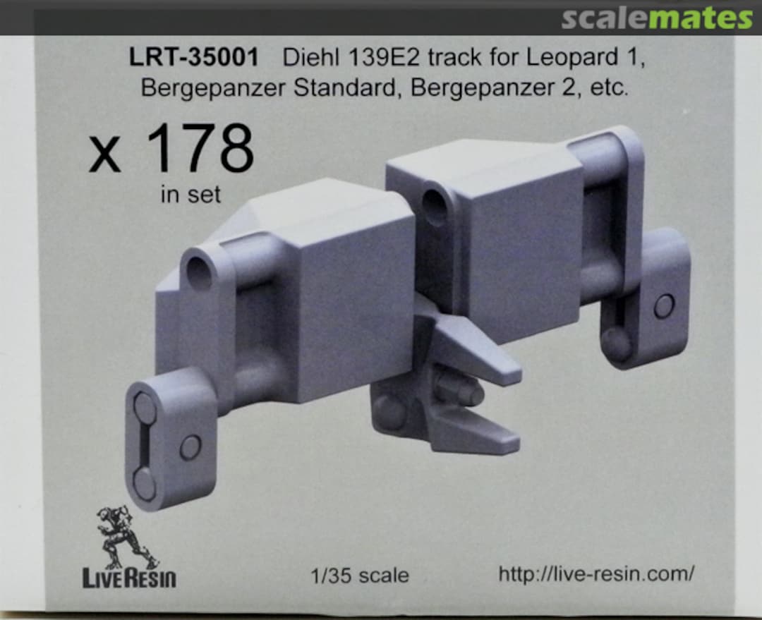 Boxart Leopard 1 Tracks (Diehl D139E2) LRT-35001 Live Resin