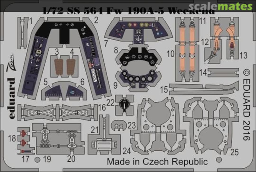 Boxart Fw 190A-5 Weekend SS564 Eduard