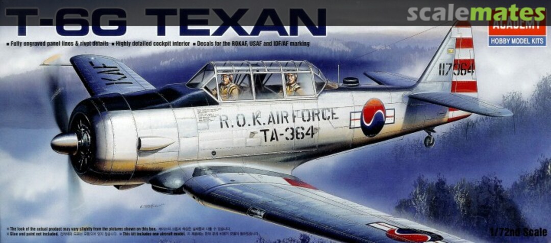 Boxart T-6G TEXAN 1662 Academy